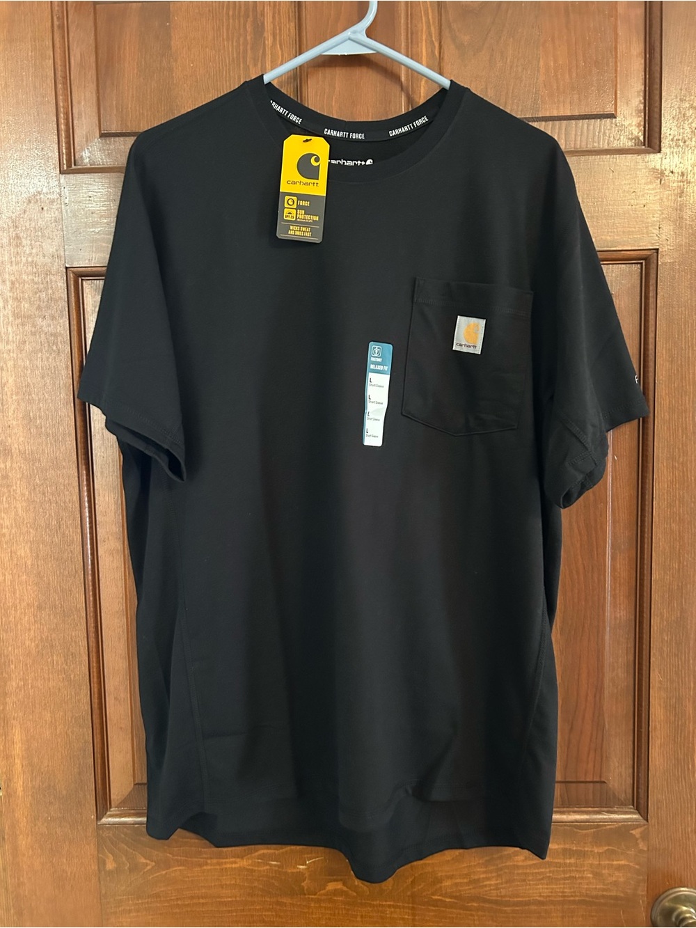 Carhartt Black Short-Sleeve Pocket Tee